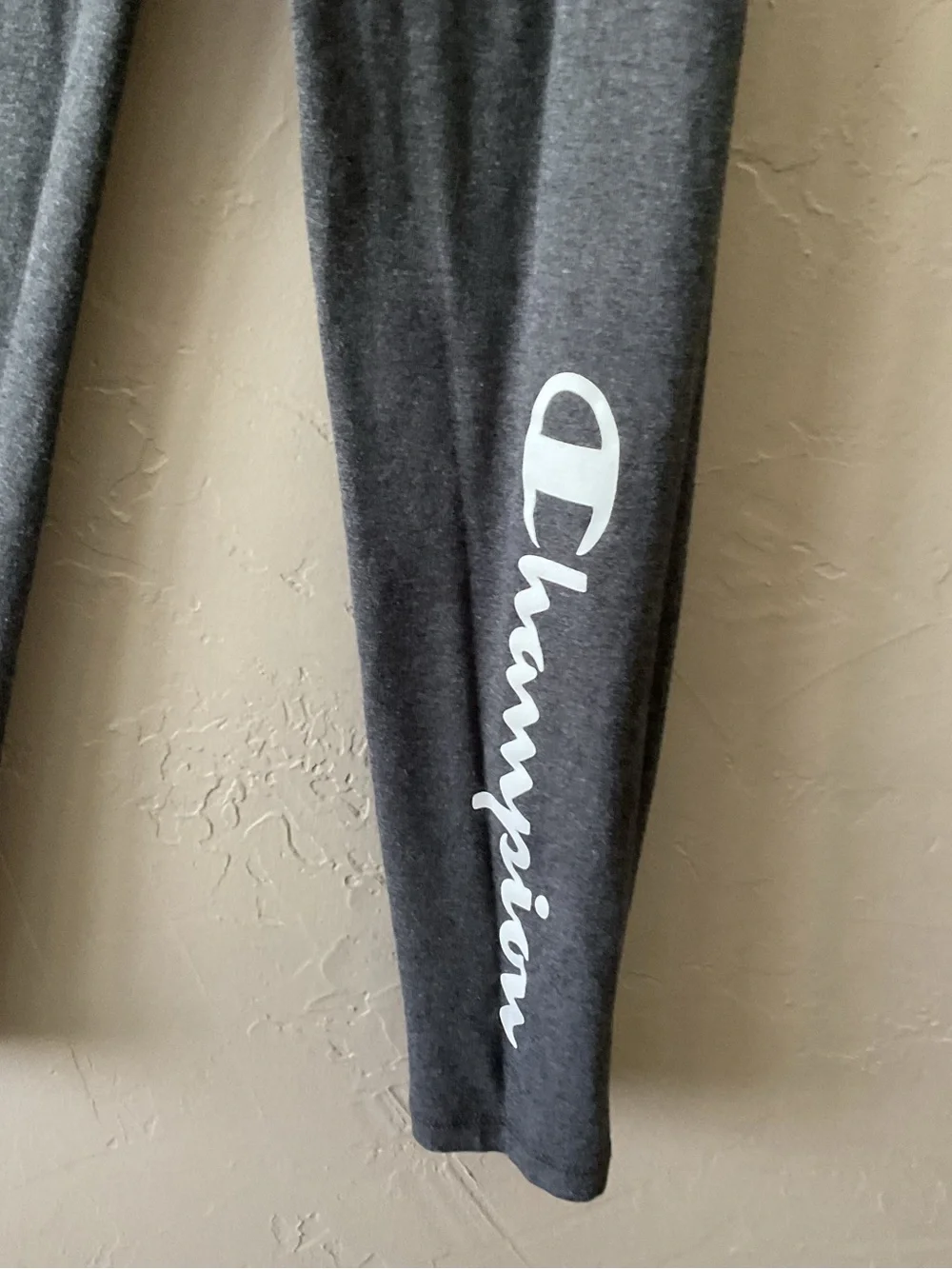 Champion Kids Leggings with White Script Logo
